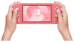 Nintendo Switch käsikonsoli Lite Coral - 4