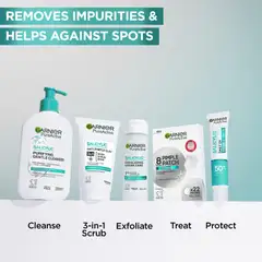 Garnier PureActive Salicylic Exfoliating Liquid Care Kasvovesi epäpuhtaalle iholle 120 ml - 7