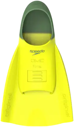 Speedo dmc original fin räpylät m - Hyper yellow/olive - 1