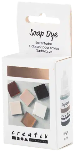 Creativ Company saippuaväri, puuteri, ruskea, 10 ml - 4