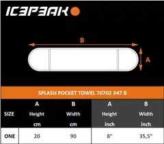 Icepeak Pet Splash taskupyyhe - 3