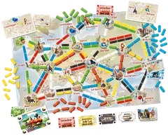 Ticket to Ride First Journey lautapeli - 3