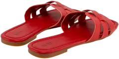 TEX naisten pistokassandaali I956840 - RED - 2