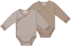 Ciraf vauvojen kietaisubody 250B263016 2-pack - beige stripes - 1