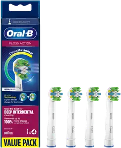 Oral-B Vaihtoharja FlossAction CleanMaximiser -tekniikalla 4kpl - 1