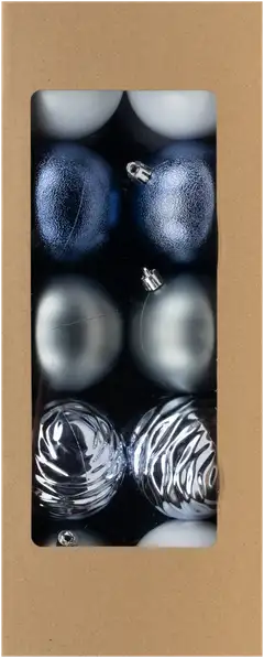 Joulupallo 8 cm 20 kpl frost - 2