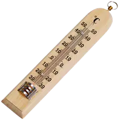 Taito lämpömittari puu 16 cm - 2