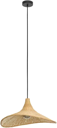 EGLO Riippuvalaisin Haxey 40W Ø50cm rottinki/musta - 1