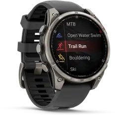 Garmin älykello Fenix 8 pro – 47 mm, amoled, sapphire, titaani – grafiitinharmaa/musta - 5