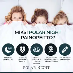 Polar Night lasten painopeitto 3 kg 100x150 cm - 7