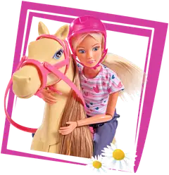 Simba Steffi Love ja hevonen, Riding Tour -leikkisetti - 4