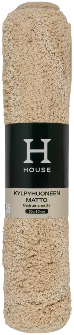 House kylpyhuoneenmatto Altus 50x80 cm beige/valkoinen - 3