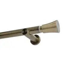 Ihanin verhotangon click-kannakkeet antiikkimessinki 28mm 2kpl/pss - 3