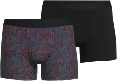 House miesten bokserit 190H082603 2-pack - BLACK - 1