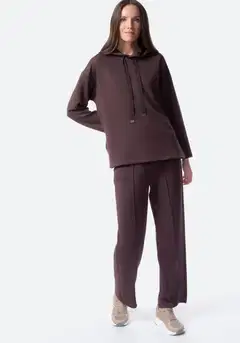 TEX naisten scubahuppari I286131 - BROWN - 4