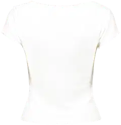 Hailys naisen t-paita Tr44ucy - offwhite - 3