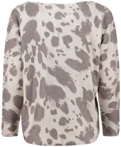 Zabaione naisten neule Ma44raa - Brown - 3