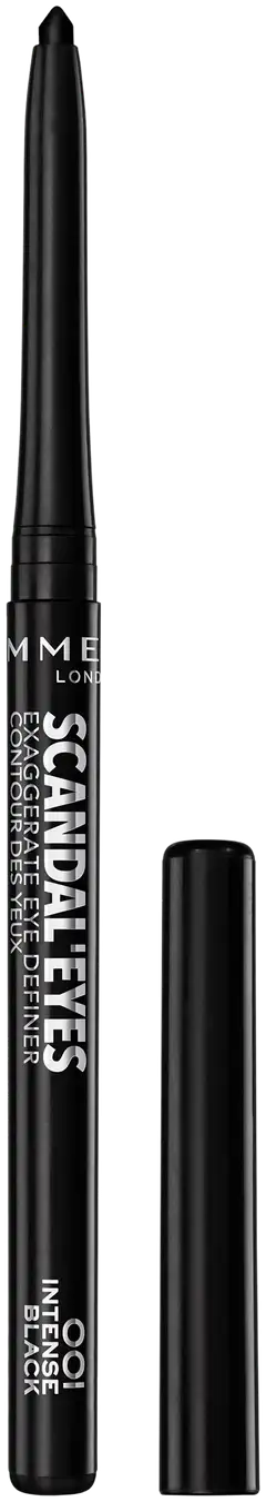 Rimmel Scandal'eyes Eye Definer 0,35 g, 001 Intense Black silmänrajauskynä - 1