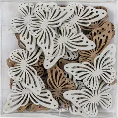 Pikkupuukoriste perhonen 24 kpl - 2