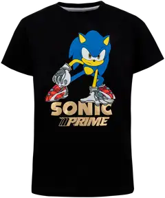 Sonic nuorten T-paita Prime - BLACK - 1