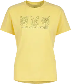 Luode12 naisten t-paita 223L112666 - golden haze - 1