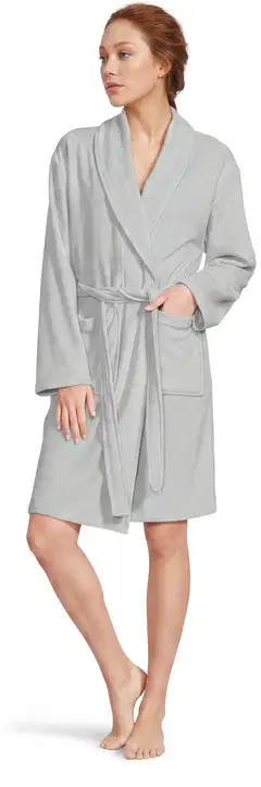 Actuelle naisten kylpytakki ACNOS2604 - Light grey - 1
