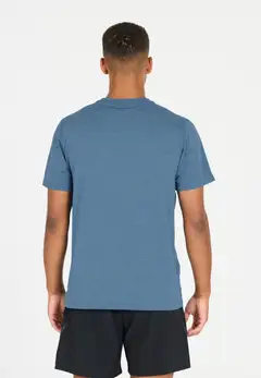 ENDURANCE Abdon M Melange S/S Tee miesten t-paita - 2257 Blue Heaven - 6
