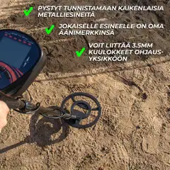 Klondike professional metallinpaljastin - 8