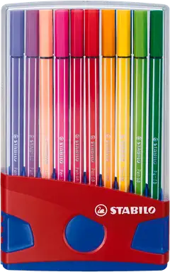 Stabilo tussikynäpakkaus Pen 68 Fineliner 20 väriä sinisessä telineessä - 1