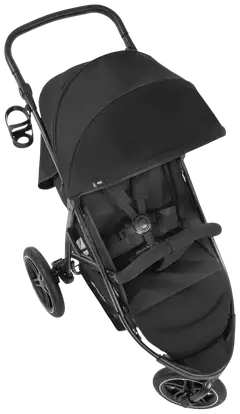 Hauck rattaat Rapid 3R musta - 4