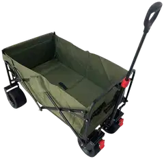 Fornorth puutarhakärry 115x61x105cm 100kg, oliivi - 9