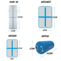 AirTrack Nordic harjoittelusetti - Minttu - 6