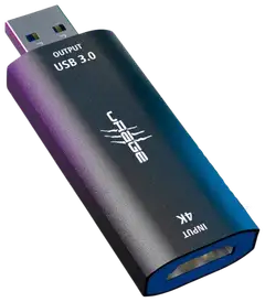 uRage videokaappari Stream Link 4K, Recording/Streaming Stick, HDMI™ - USB - 1