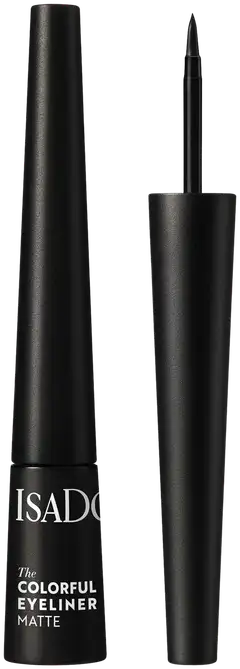 Isadora The Colorful Eyeliner silmänrajauskynä 10 Black 2,5 ml - BLACK - 1
