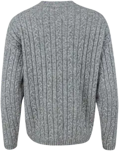 TEX naisten palmikkoneule I996995 - GREY CHINE - 2