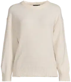 House naisten neule Fluffy-O - Off white - 2