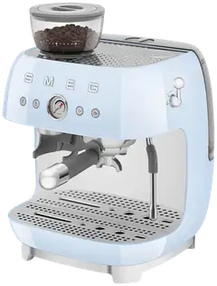 Smeg espressokeitin myllyllä vaaleansininen EGF03PBEU - 6