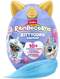 Rainbocorns pehmokissa Kittycorn Surprise, erilaisia - 5