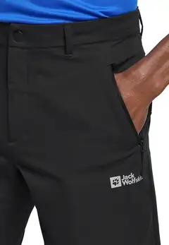 Jack Wolfskin miesten pico trail shorts m shortsit A63908 - phantom - 7