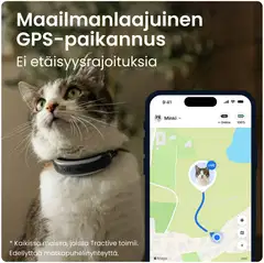 Tractive CAT 6 Mini – GPS -paikannuslaite - 2