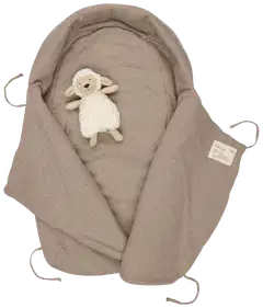 Voksi unipussi Wool Wrap ruskea - 2