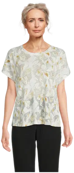 London Fog naisten trikoopusero pellavasekoitetta 213L261705 - Multicolor - 1