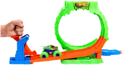 Hot Wheels Monster Trucks Mutant Chaos Slime Loop -leikkisetti - 3