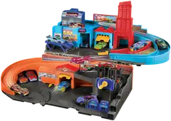 Hot Wheels Ultra Hots Stop & Go -leikkisetti - 1