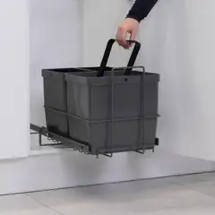 Jätevaunu LM 79/3 + 3 sankoa antrasiitti - 3