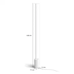 Philips Hue Gradient Signe -lattiavalaisin 29W 2000-6500K 2550LM valkoinen säädettävä monivärinen - 3