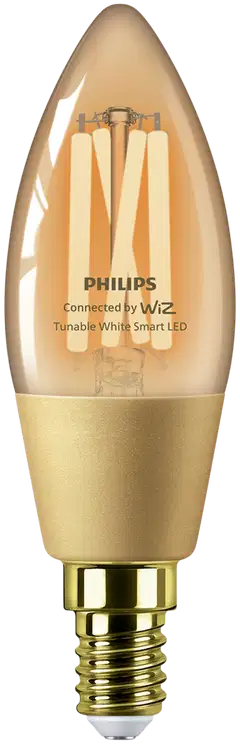Philips Smart Lighting LED-filamenttilamppu 5W C35 E14 2000-5000K 370lm Amber - 1