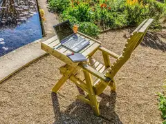 Carita taso Elli tuoliin 70cm, kestopuu vihreä - 2