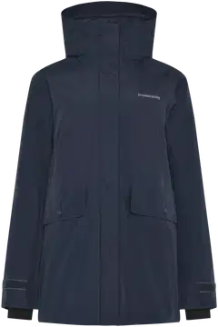Didriksons naisten parkatakki Tuva - Dark Night Blue - 1
