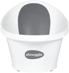 Shnuggle harmaa vauvan kylpyamme on suunniteltu tekemään kylpemisestä vähemmän stressaavaa vanhemmille ja hauskaa vauvalle. - 1